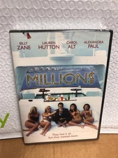 Millions - DVD - Billy Zane,Lauren Hutton, Carol Alt, Alexandra Paul  NEW Sealed