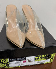 Cape Robbin Lemonade Transparent clear Wedge ...