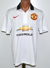 MANCHESTER UNITED 2014 2015 AWAY FOOTBALL SHIRT NIKE SIZE S ADULT
