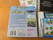 Super Mario World Super Mario Advance 2 GBA W/ All Inserts And MAP 