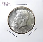 1964 Kennedy Half Dollar US .900 Silver Coin