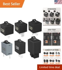 Comprehensive Relay Bypass Switch 6-Pack - Ideal for GM, BMW, Chrysler Owners