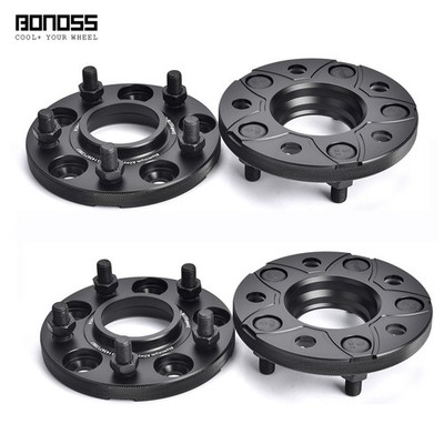 BONOSS 2x15mm+2x20mm For Hyundai Kona Wheel Spacer 5x114.3 CB67.1 M12x1.5/6061T6