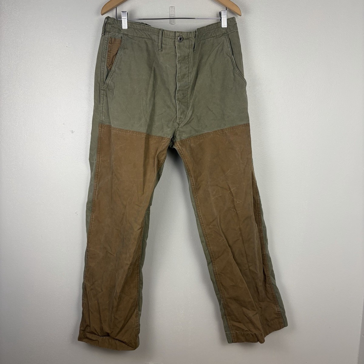 RRL button fly military slacks 【公式通販】