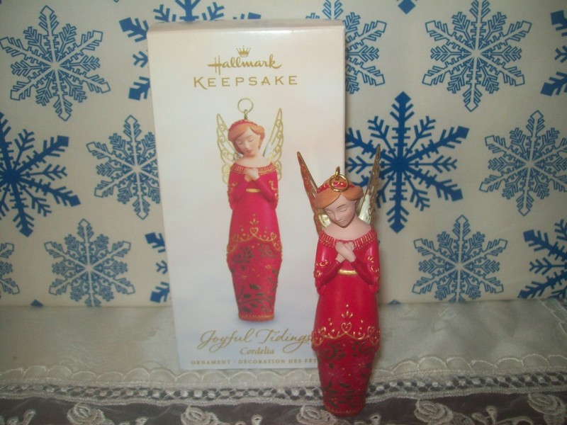 HALLMARK JOYFUL TIDINGS CORDELIA 2005 CHRISTMAS KEEPSAKE ORNAMENTS ANGEL