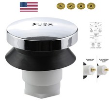 Elegant Touch-Toe Tub Stopper for Bathtubs - No Tools Needed Installation