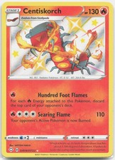 Centiskorch SV019/SV122 HOLO Shiny Rare Shining Fates Shiny Vault Pokemon NM