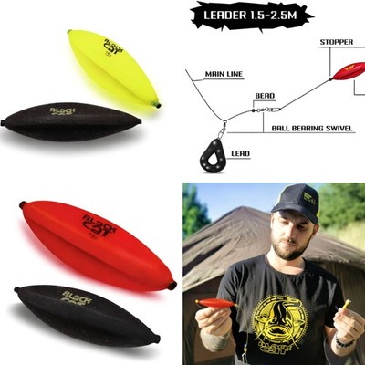 Black Cat Darter U-Float Unterwasserpose neon rot 7 - 20 g Waller U-Pose Wels
