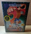 Sonic the Hedgehog 2 (Not For Resale) - Sega Genesis - With Manual. CIB