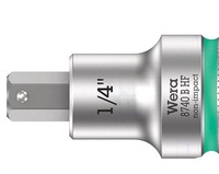 "Socket: Hex Key-Bit; Inch,Hex Plus; HEX 1/4\"; 3/8\" - WERA.05003089001 | EU Stock"