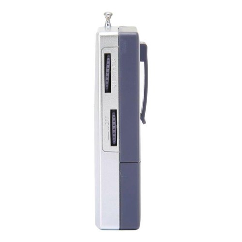 Compact Portable AM FM Battery Powered Pocket Radio Transistor Sound Receiver - Picture 12 of 12