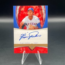 Fergie Jenkins Auto 2005 Ultimate Signature Edition #SN-FJ Signature Numbers /31
