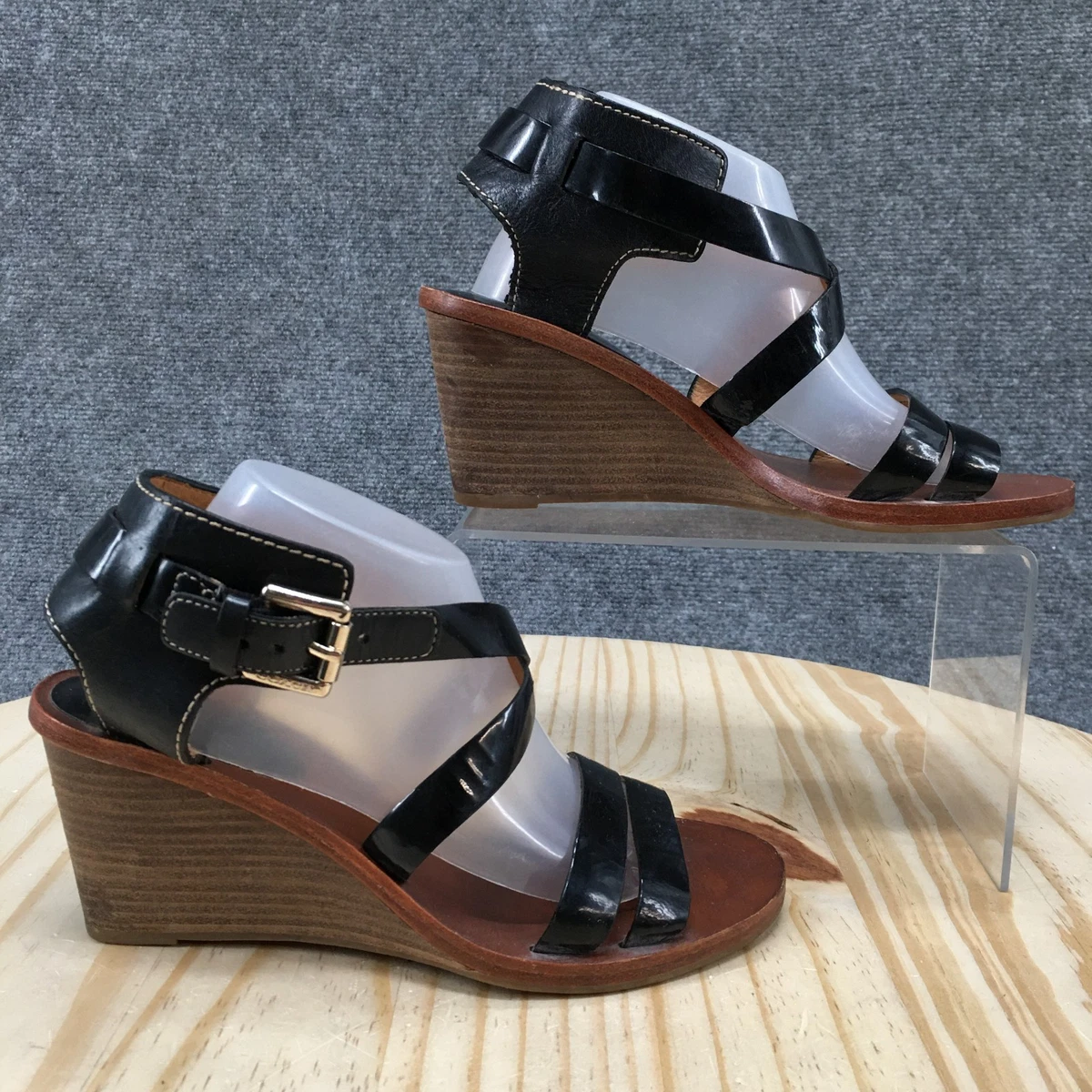 Coach Wedge High (3-3.9 in) Heel Height Sandals for Women for sale