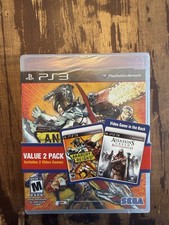Rare - Ubisoft 2 Pack-Assassins Brotherhood/Anarchy Reigns-PS3