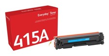 Everyday™ Cyan Toner by Xerox compatible with HP 415A (W2031A), Standard capacit