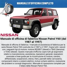 Workshop Manual Nissan Patrol Y60 1987 To 1997 Workshop Manual Workshop Manual Nissan Patrol Y60 1987 To 1997 Workshop Manual