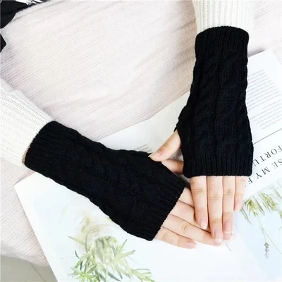NEW Factory Seconds knitted Fingerless Gloves From Turtle Doves NEW! UK