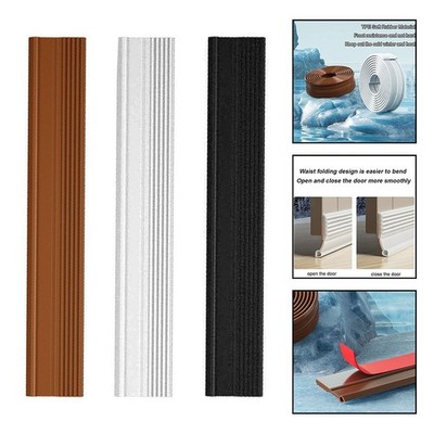TPE Weather Resistant Door Bottom Sealing Solution for All Seasons 1m Long