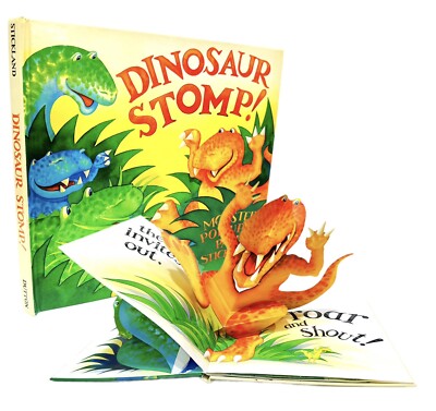 Dinosaur Stomp! - A Pop-Up Play Book