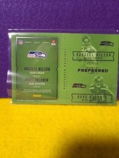 Russell Wilson Quarterback Serial # 067/199 2017 Panini Preferred Doug...