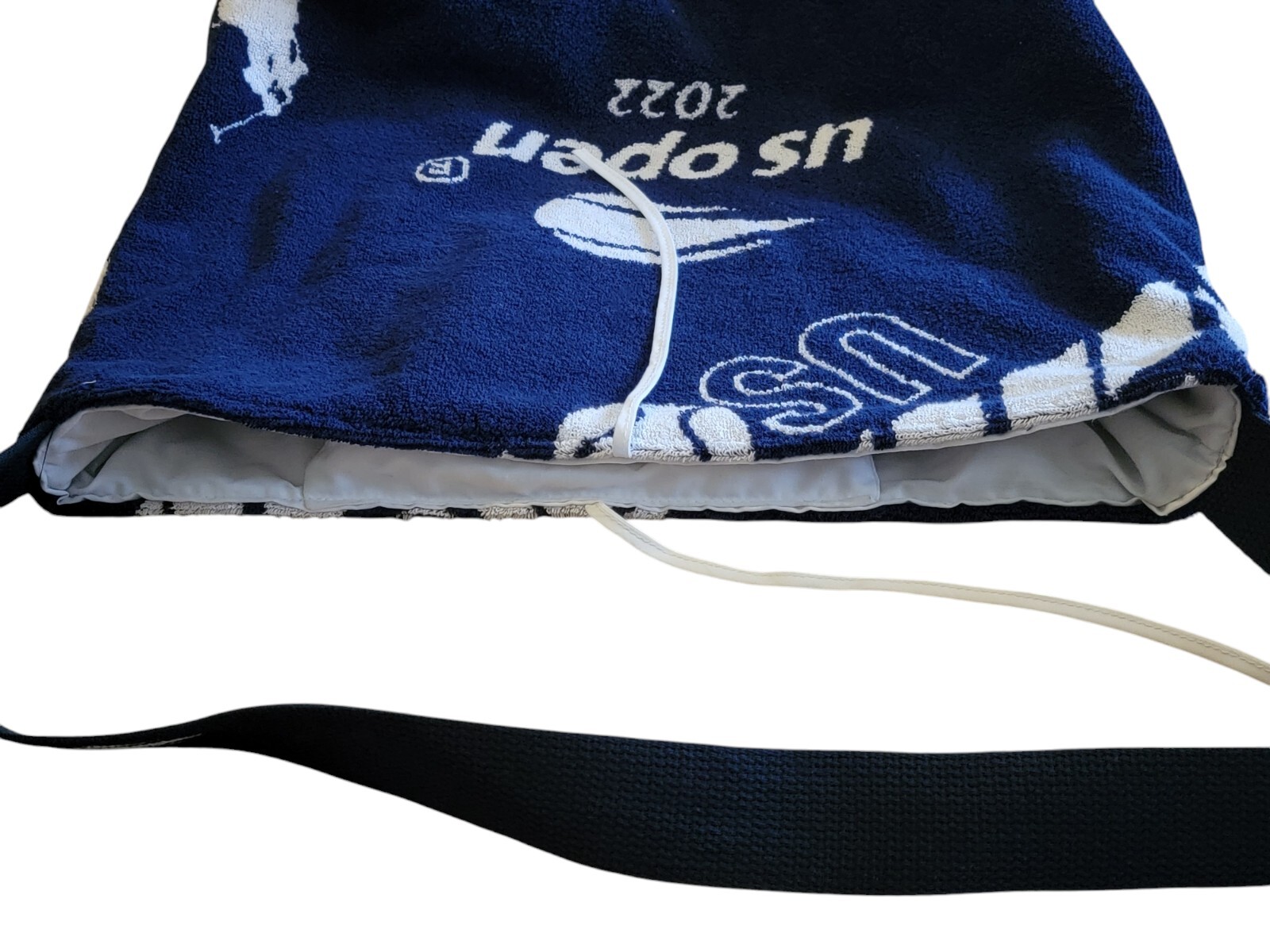 PONY Borsa POLO RALPH LAUREN blu 2022 US Open tennis grande asciugamano cotone tote bag