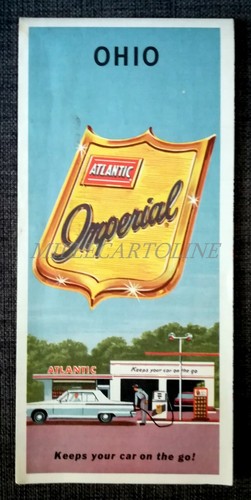 ATLANTIC IMPERIAL - Ohio Karte mit schönen Illustrationen - Bild 1 von 3