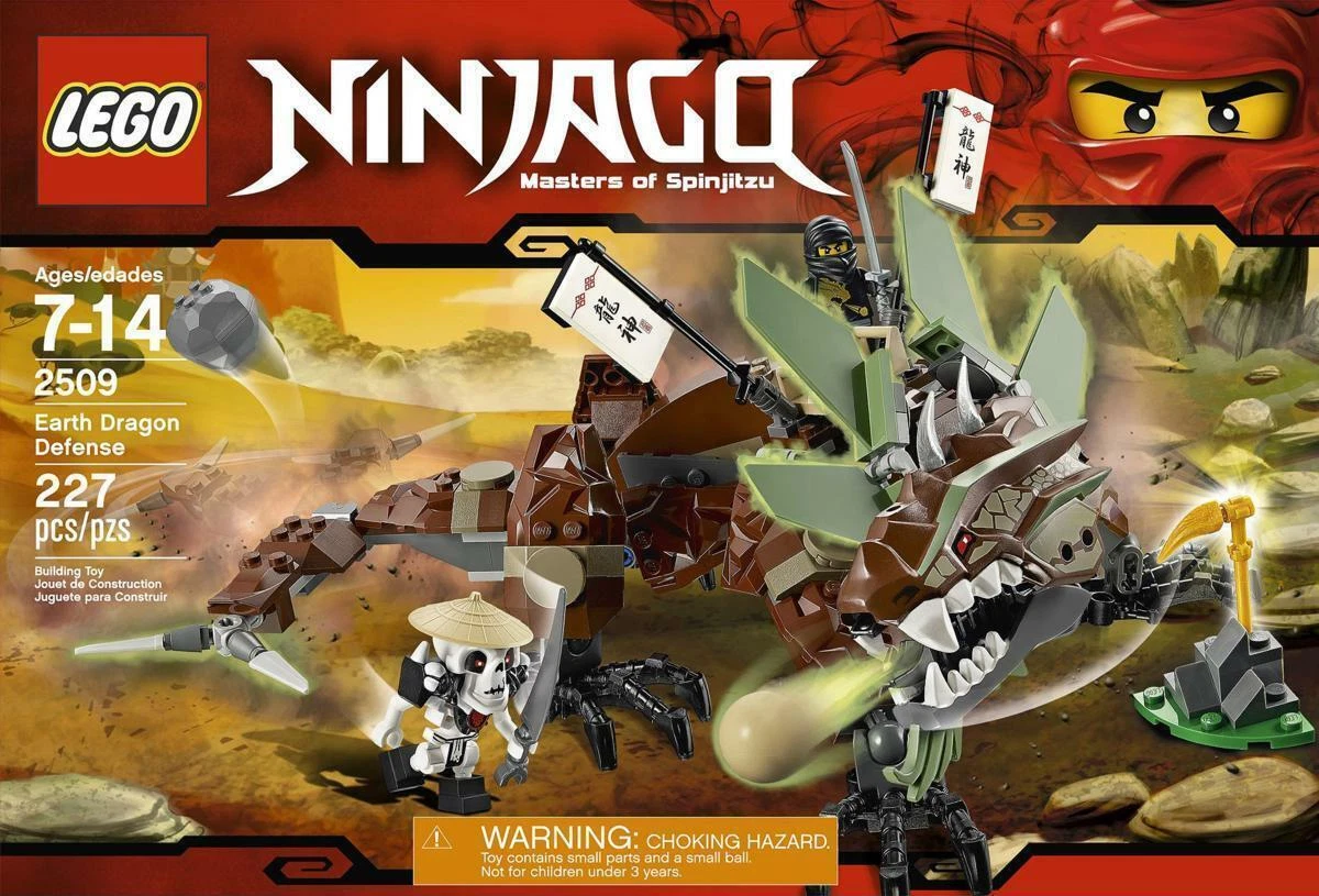 ❤️ KKB LEGO NINJAGO Earth Dragon Defense 2509 *READ DESCRIPTION* ❤️