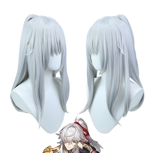 Honkai Star Rail Jing Yuan Wig Cosplay Costume Halloween Carnival Suits Outfits - Picture 14 of 15