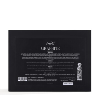 Graphite Set by Gissah Fragrances 3x 50ml Sprays - Express