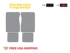 FITS 1975-1986 Chevrolet K5 Blazer Floor Mat 4pc Cutpile