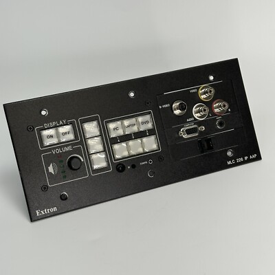 Extron MLC 226 IP MediaLink Controller   Networked AV Control Panel