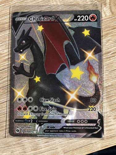 Pokemon Shiny Charizard V Secret Rare Champions Path 7973