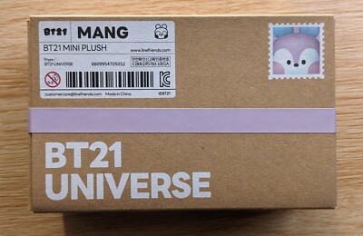 [Line Friends] Authentic BT21 minini S size Plush Mang (UK seller)