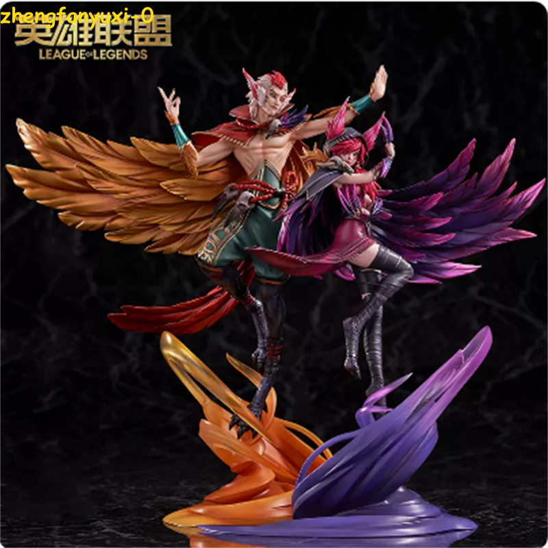 Figurine League Of Legends Xayah - 26 Cm - PVC - Officielle - Cadeau Noël