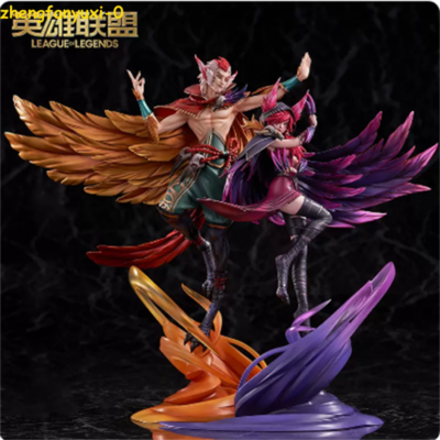 League of Legends Rakan フィギュア Official LoL League of Legends Rakan / XAYAH 1/7 Statue Figure