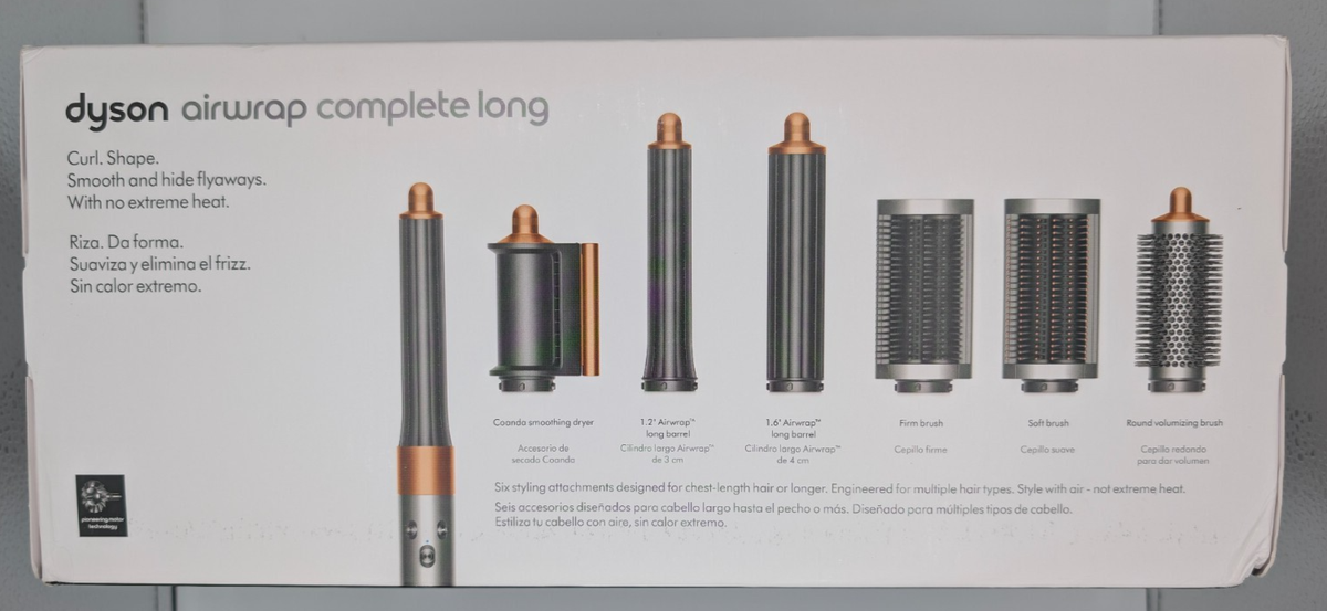 Dyson Airwrap Multi Styler Complete Long Nickel/Copper OPEN BOX | eBay