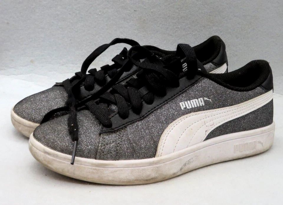 SCARPE DA GINNASTICA PUMA - ARGENTATE - TAGLIA 37 - - Immagine 2 di 4