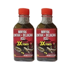 2 Bottle Triple 3X Power Leech Mud-skipper Oil (30ml) 100% Organic Long & Big