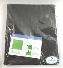 LS Studio 6 x 9" Muslin Photo Backdrop Screen BLACK - New