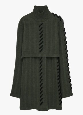 ZARA SRPLS Limited edition strick kleid KNT DRSS 11 Gr M 4566/350