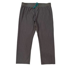 Figs Livingston Scrub Pants Size XXL Graphite Gray High Rise Straight Leg Basic
