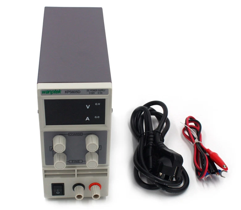 KPS605D 0-60V 0-5A  Digital Adjustable Mini Switch DC Power Supply AC110V/220V - Image 2 of 4