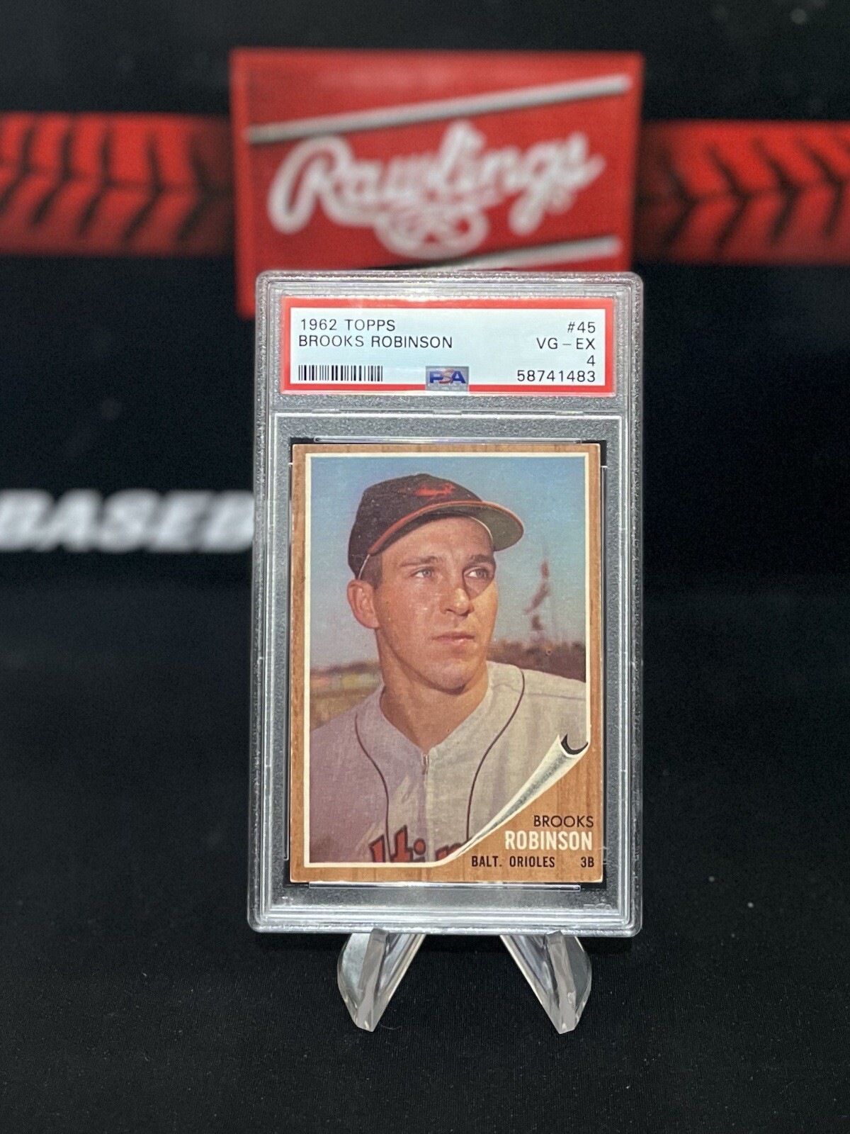 1962 Topps Brooks Robinson #45 PSA 4 Orioles