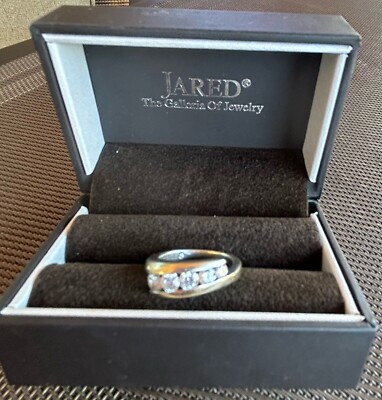 Jared Weißgold 18K Jubiläumsring 5 Diamanten (insgesamt 1 Karat)