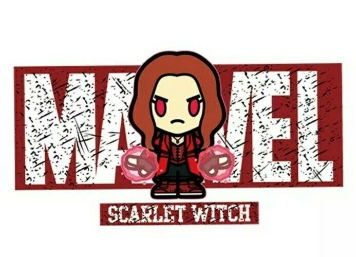 Scarlet Witch Icon Iron On Patch