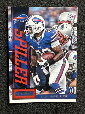 C.J. SPILLER #12 2013 Panini Rookies & Stars QTY Buffalo Bills 