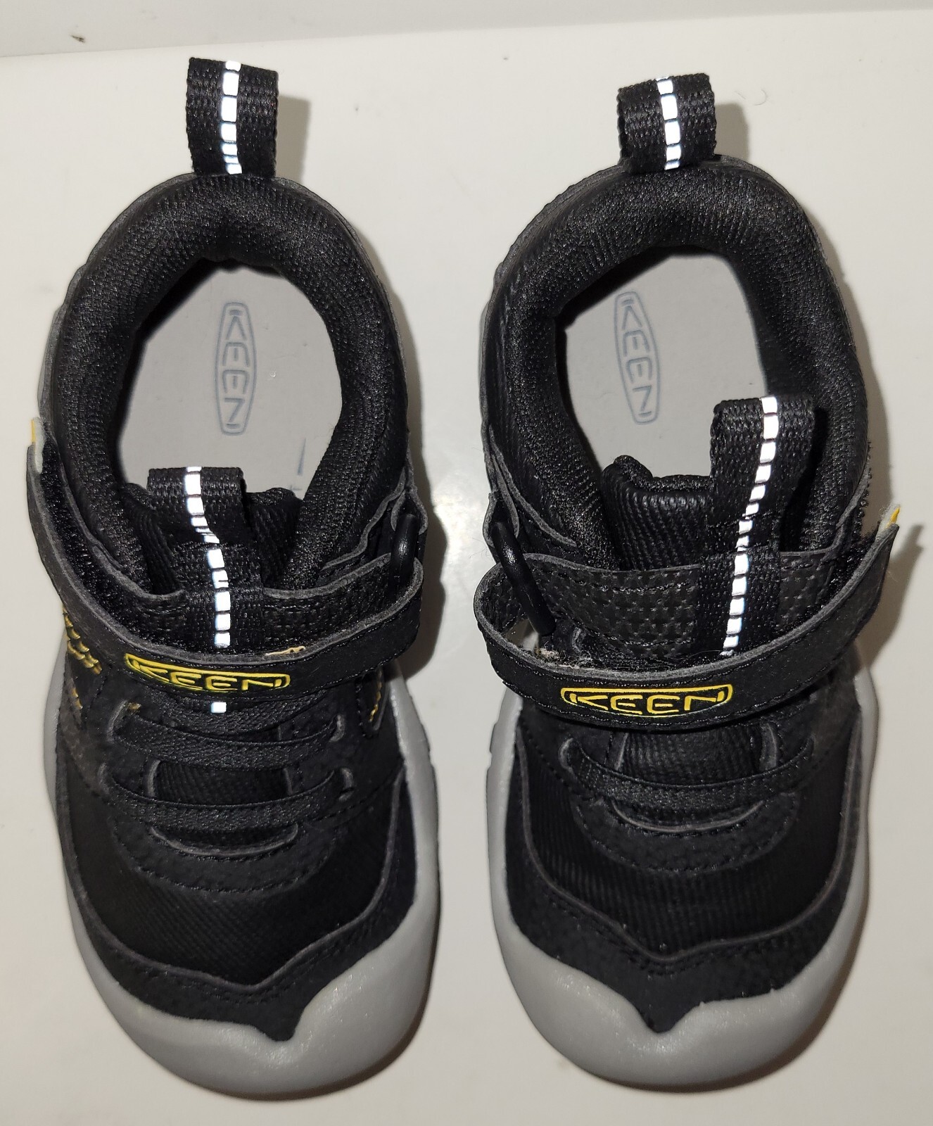 Sneakers unisex Keen Toddler Knotch Peak Bassa Altezza nere taglia 8