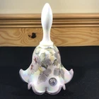Fenton Limited  Frances Burton Glass Bell Signed by W. Anderson 306 /2500