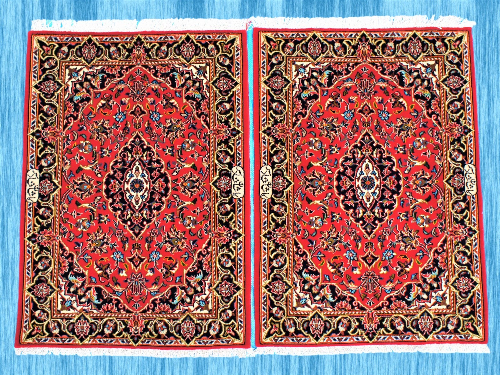 Persians Rug Signed Shady Kashans 225 knots Orienal Hand Knotted rug eBay