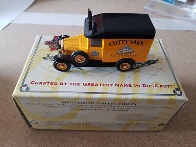 Matchbox Collectibles: YWG03-M Morris Light Van gelb ''Cutty Sark'' OVP #109